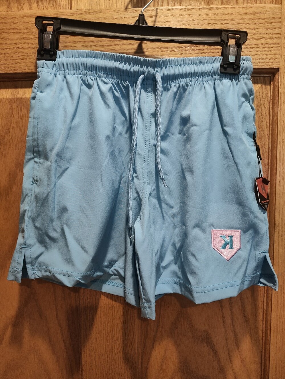 Pitchers Only YXL Cotton Candy Blue Training Shorts,